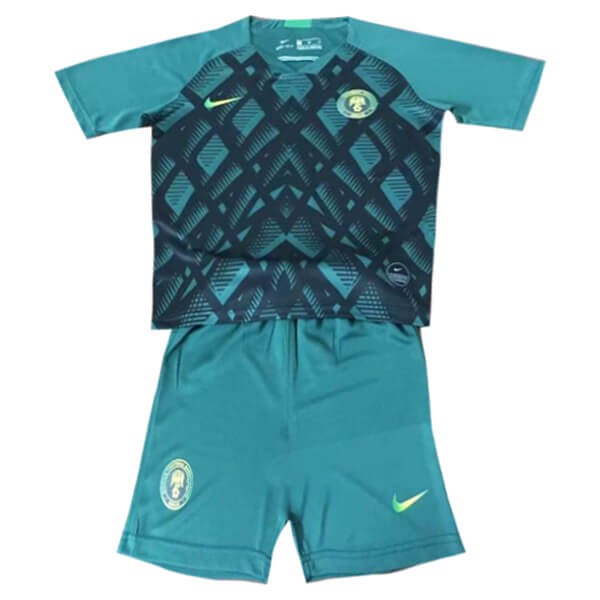 Camisetas Nigeria Primera equipo Niño 2019 Verde